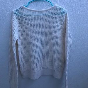 White Knitted Sweater